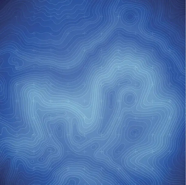 Vector illustration of Blue Water Background