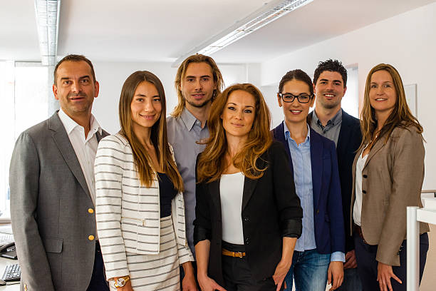 istock Portrait Of Business Team 481378042