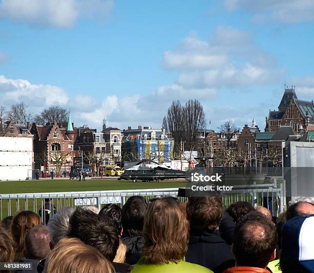 Photo libre de droit de Le Président Obama De Visiter Le Rijksmuseum banque d'images et plus d'images libres de droit de Amsterdam - Amsterdam, Armée américaine, Clôture