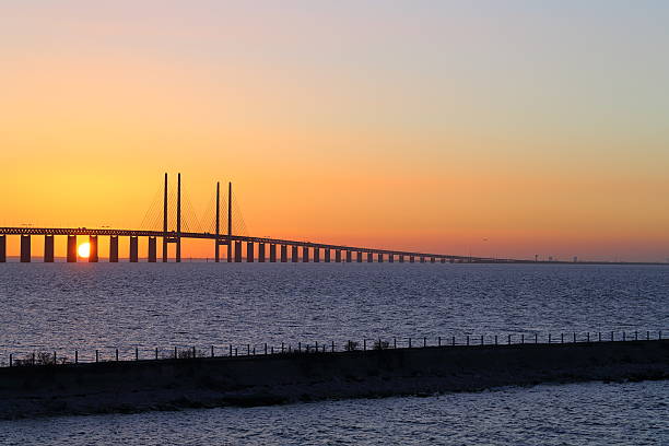 istock Oresundsbron - A Great bridge at sunset! 481382213