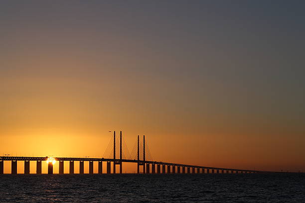 istock Oresundsbron - A Great bridge at sunset! 481382705