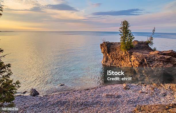 Lake Superior Coast At Presque Isle Park Marquette Michigan Stock Photo - Download Image Now