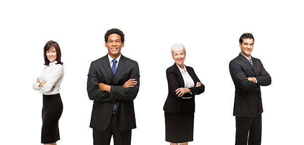 istock Business team with their arms folded 481387124