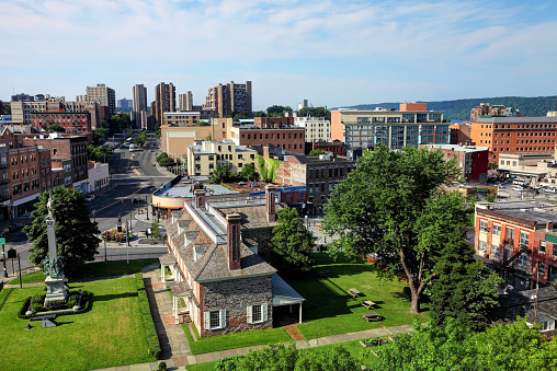 Yonkers is the fourth most populous city in the U.S. state of New York. Yonkers directly borders the Bronx and is located two miles north of Manhattan at the municipalities' closest points