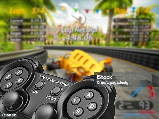 Video Game Stock Photo - Download Image Now - Arts Culture and Entertainment, Black Color, Brand Name Video Game