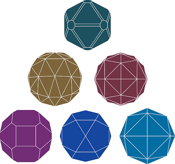 ilustrações, clipart, desenhos animados e ícones de coleção de domínio 3d abstrato complexo e números - planet sphere fractal illustration and painting