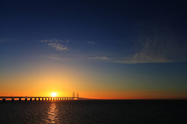 istock Oresundsbron - A Great bridge at sunset! 481392105