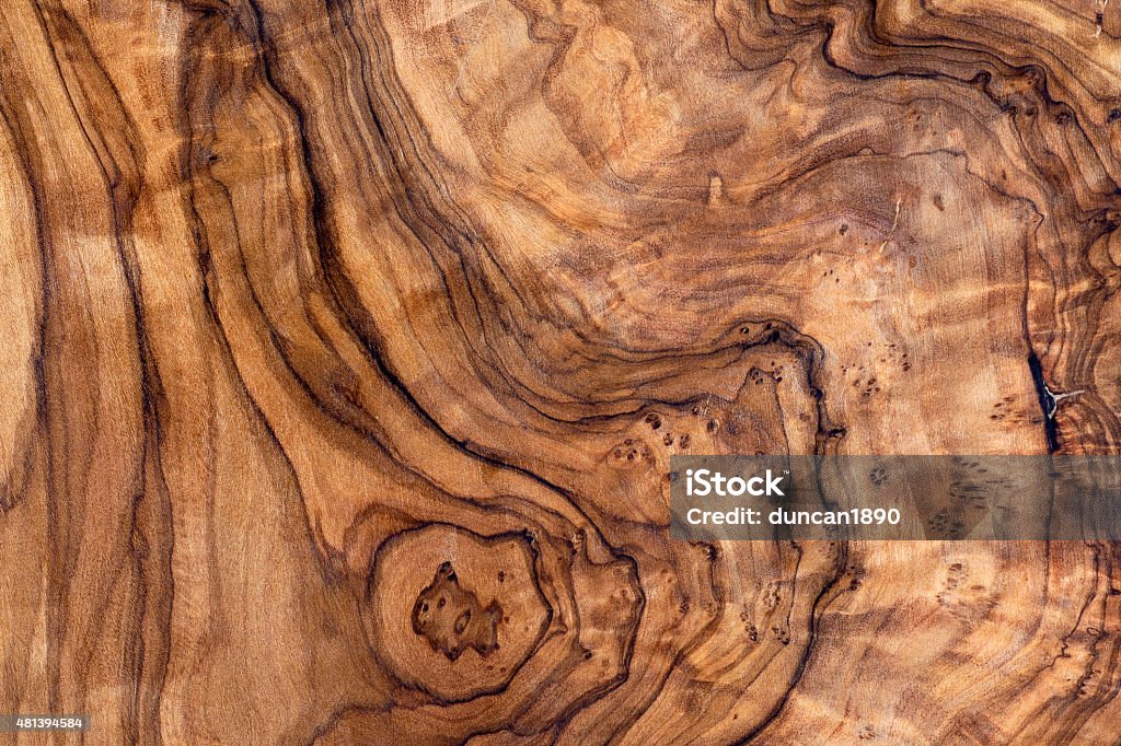 Olive Wood Grain Pattern Background Wood - Material Stock Photo