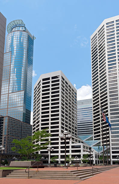 istock Minneapolis Plaza and Skyscrapers 481396232