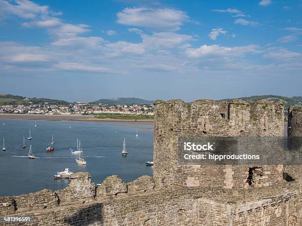 View From Conwy Castle Wales Stock Photo - Download Image Now - Architecture, Awe, British Royalty