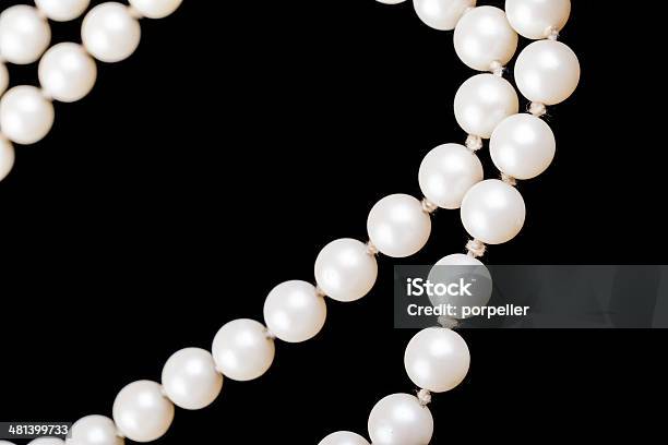 Pearls Necklace Stock Photo - Download Image Now - Abstract, Bead, Beauty