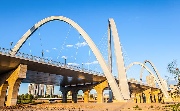 istock Taiyuan scene-North middle ring way bridge 481400260