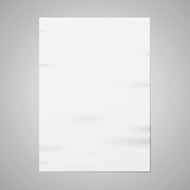 ブランクの紙 - paper document frame shadow点のイラスト素材／クリップアート素材／マンガ素材／アイコン素材