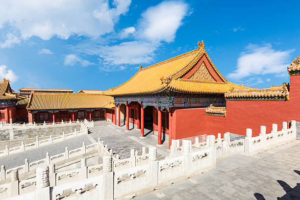 istock forbidden city in beijing,China 481408992