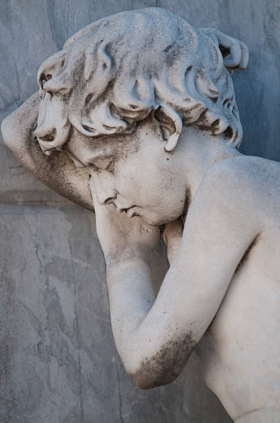 istock Statue of an angel, Recoleta cemetery 481410250