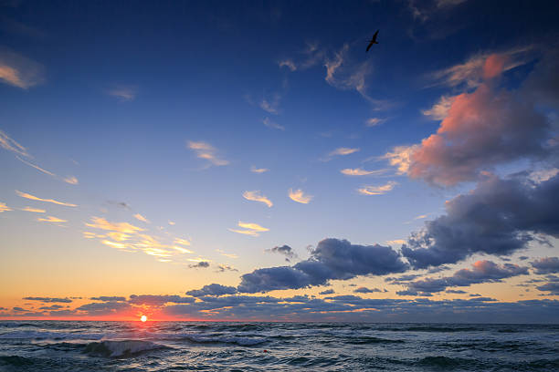 istock Beautiful cloudscape over the sea, sunrise shot 481416462