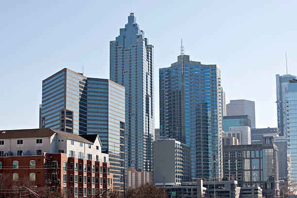 Downtown Atlanta skyline stock photo