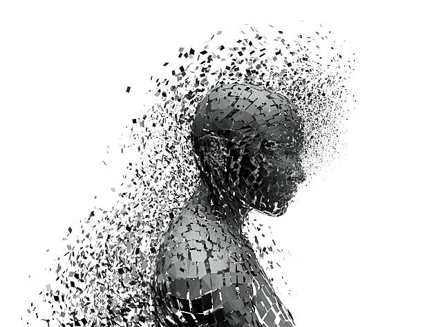 stress and technology, emotionally destroyed, lonely person