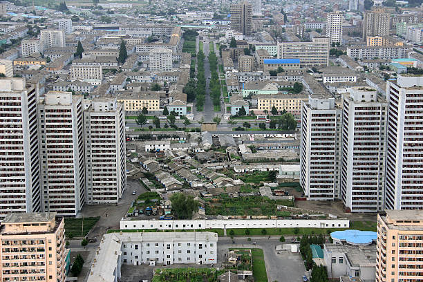 istock North Korea DPRK: View of Pyongyang from the Juche Tower 481423025