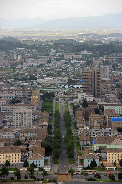istock North Korea DPRK: View of Pyongyang from the Juche Tower 481423065
