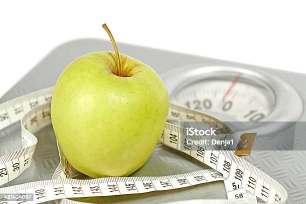 Healthy Lifestyle Stock Photo - Download Image Now - Bathroom Scale, Dieting, Healthy Eating