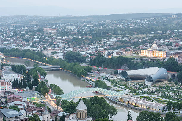 istock Beautiful panoramic view of Tbilisi 481425902