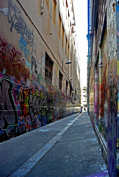 istock Graffiti Alley In Melbourne City 481430787