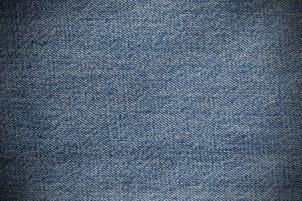 istock Blue denim background, detailed texture with vignette 481432262