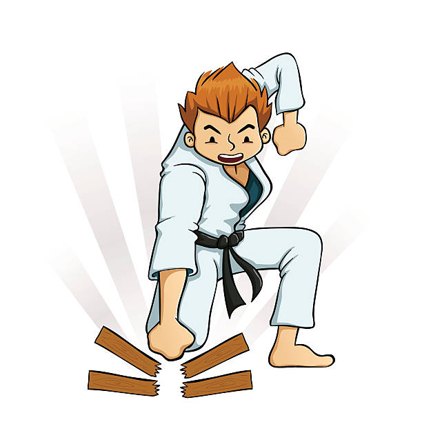 Karate Chop Board Illustrations, Royalty-Free Vector Graphics & Clip Art -  iStock
