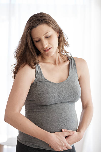 istock Experiencing some end-of-pregnancy cramps 481432538