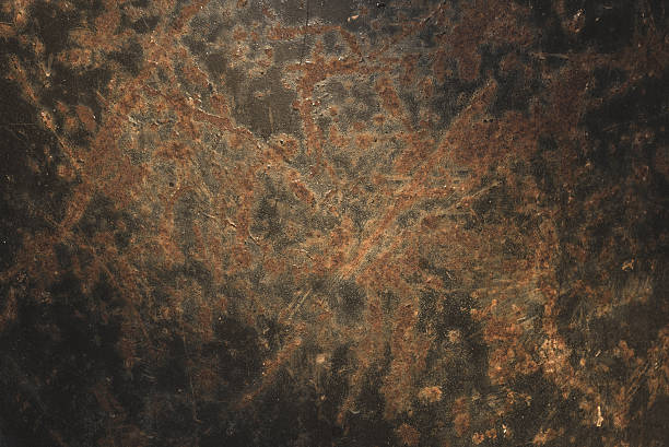istock Abstract corroded black wallpaper grunge background iron rusty a 481432566