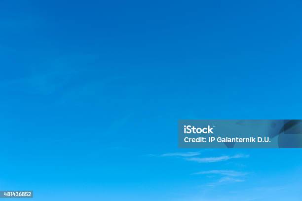 Beautiful Sky With White Cloud Background Stock Photo - Download Image Now - Sky, Blue, Clear Sky