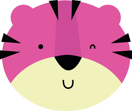Cute Cartoon Beautiful Tiger Isolated On White Stock Illustration - Download Image Now - 2015, Africa, Animal - iStock Cute Cartoon Beautiful Tiger Isolated On White Stock Illustration - Download Image Now - 2015, Africa, Animal - iStock