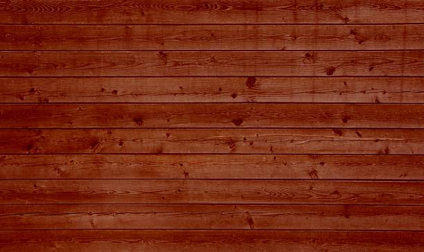 istock Wooden background with red planks 481443988