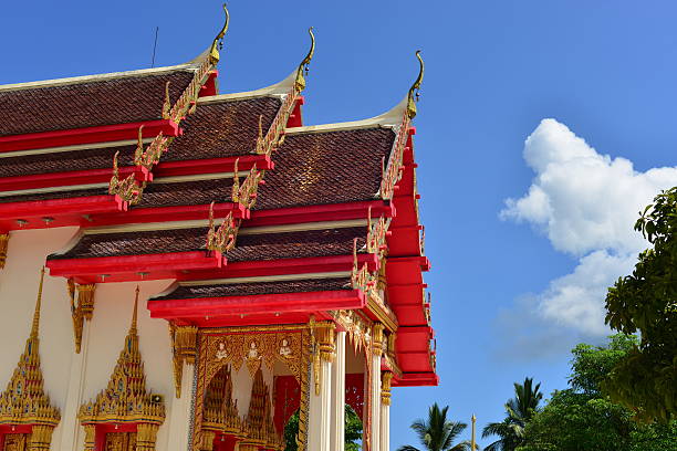 Wat Rat Uppatham, Wat Bang Riang temple in Phang nga, Thailand