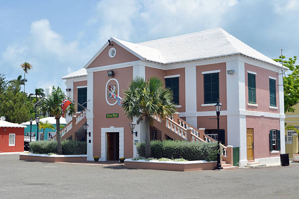 istock Town Hall St. George's Bermuda 481444156