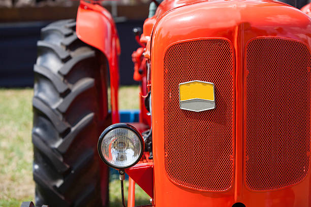 new big tractor, before harvest