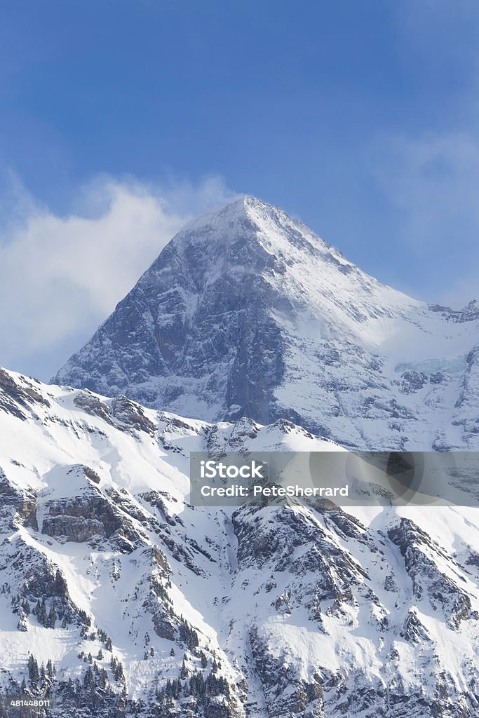 Góra Eiger - Zbiór zdjęć royalty-free (Alpy)