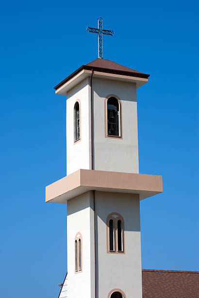 Bell tower cathedral Macchia di Montecorvino Rovella