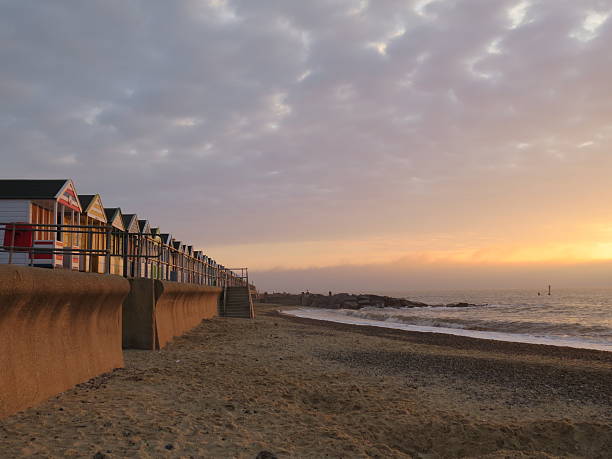 istock Southwold, Huts, Sunrise, Beach, Suffolk 481448421