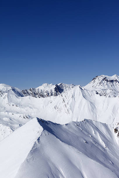 istock Winter mountains. Caucasus Mountains, Georgia, Gudauri. 481452348