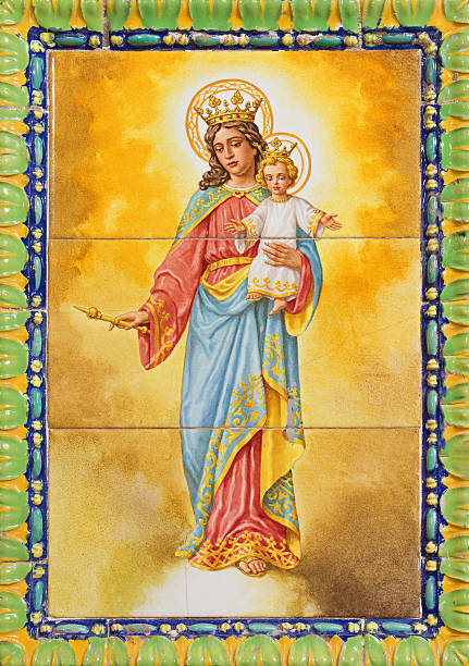 istock Seville - The ceramic tiled Madonna 481453632