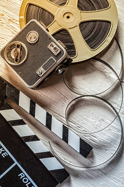 istock Retro film accessories 481457088