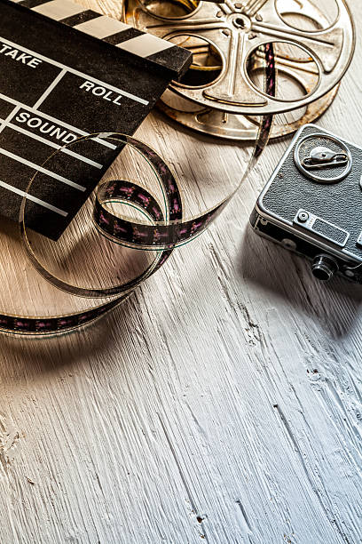 istock Retro film accessories 481457090