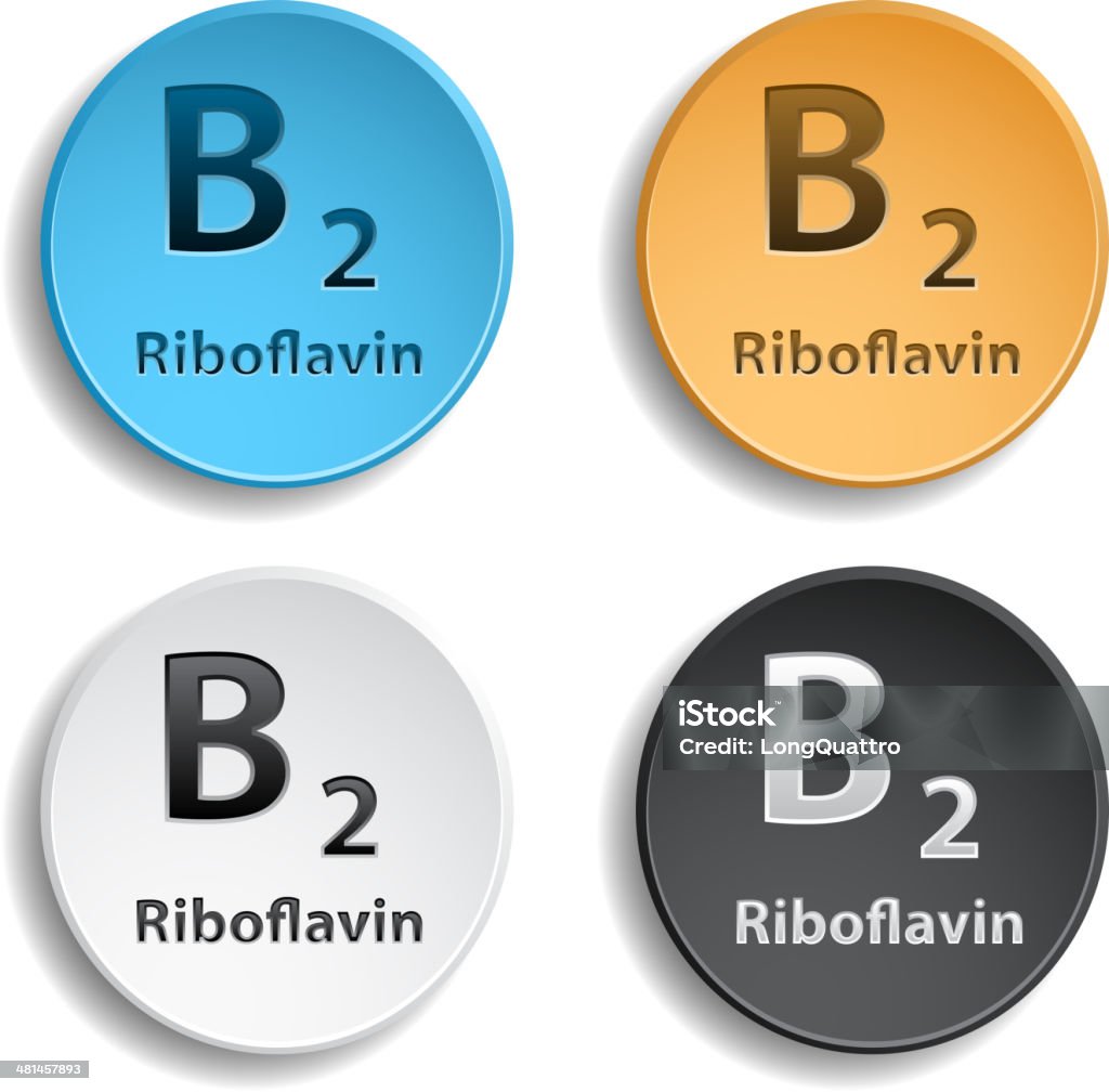 Витамина B2 - Векторная графика Антибиотик роялти-фри