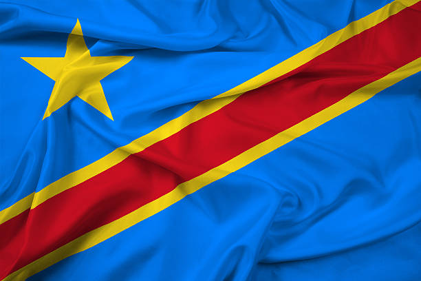 istock Waving Democratic Republic of the Congo Flag 481458285
