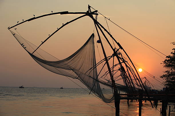 istock Chinese fishing nets, Cochin 481458709