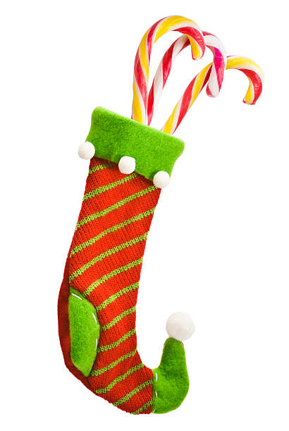 istock christmas sock with gifts on white background 481459021
