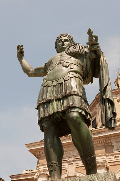 istock Costantino Emperor in Basilica Saint Lorenzo Major 481460396