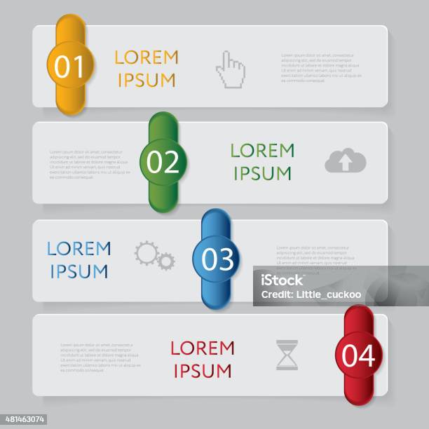 Computing Number Banner Design Number Banners Template Graphic Or Website Layout Stock ...